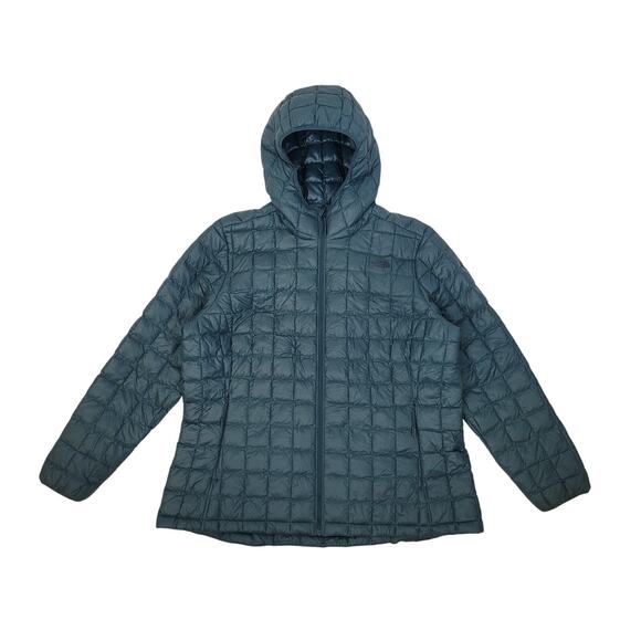 The North Face Thermoball Eco Green Jacket Coat Quilted Puffer Women's Sz 2X - Picture 1 of 9